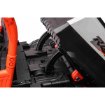 Elektrické autíčko Farmer Truck UTV Racing 4x75w oranžové